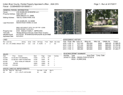 Property Record Cards - Indian River County Property Appraiser