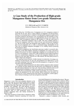 A Case Study of the Production of High