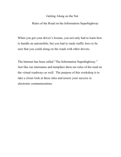 Instructor`s Script - Stockton University