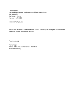 The Secretary Senate Education and