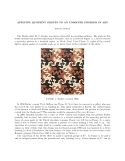 APPLYING QUOTIENT GROUPS TO AN UNSOLVED