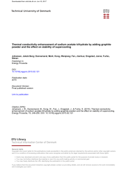 Thermal conductivity enhancement of sodium acetate