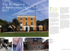 The Restoration of Battlecrease Hall