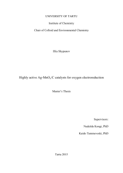 Highly active Ag-MnOx/C catalysts for oxygen electroreduction