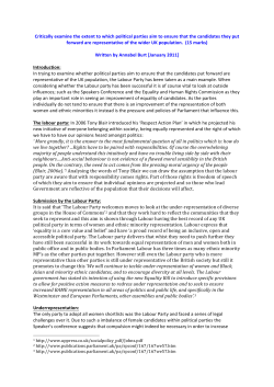 Critically examine the extent to which political parties aim to ensure