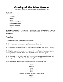 Catalog of the Solar System