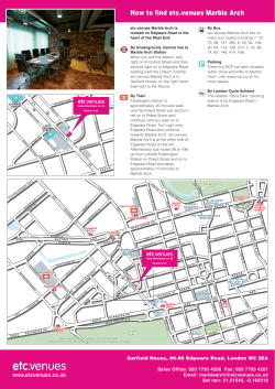 Directions - Etc Venues