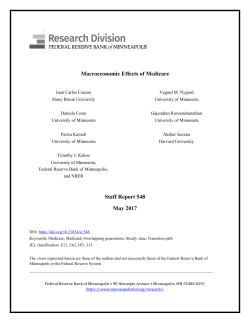 Macroeconomic Effects of Medicare