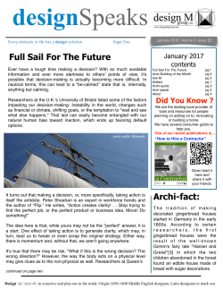 designSpeaks - Design M Group