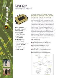 SPM-622 - Unmanned Systems Technology