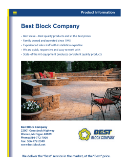 Best Block Product Information