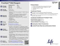 FreeStyle&trade; MAX Reagent - Thermo Fisher Scientific
