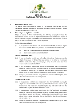 General Matter - Checklist