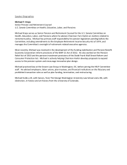 Speaker Biographies - US Chamber of Commerce