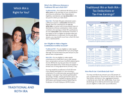 traditional and roth ira