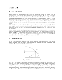 Take-Off - Aerostudents