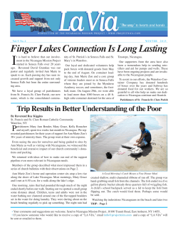 Finger Lakes Connection Is Long Lasting