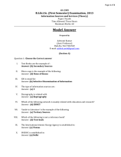 Model Answer