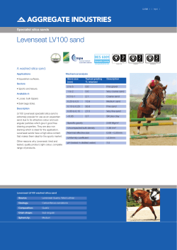 Sports colour sand | Equestrian surfaces | High silica content