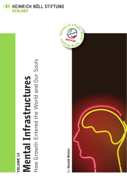 Mental Infrastructures - Heinrich-B&ouml;ll