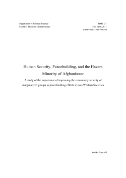 Hazara - Atlantic Community