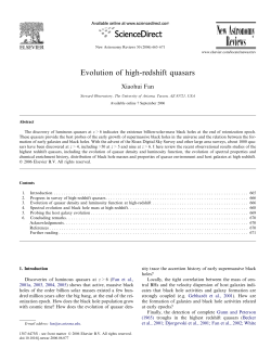 Evolution of high-redshift quasars