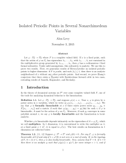 Isolated Periodic Points in Several Nonarchimedean Variables
