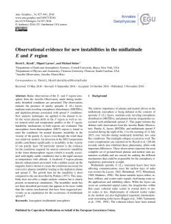 Observational evidence for new instabilities in the midlatitude E and