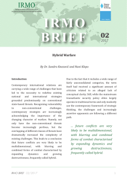 Hybrid Warfare