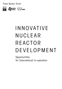 Innovative Nuclear Reacot Development