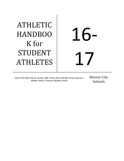 Athletic Handbook