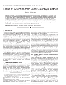 Focus-of-Attention from Local Color Symmetries