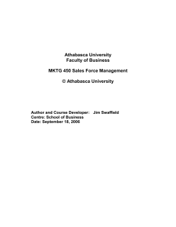 Online Course Syllabus