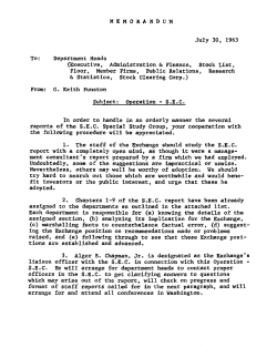 July 30, 1963 To~ From Department Heads (Executive