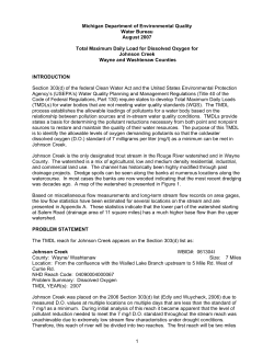 Johnson Creek - Alliance of Rouge Communities