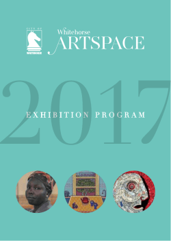 exhibition program - City of Whitehorse