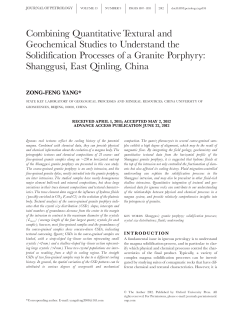 Combining Quantitative Textural and