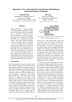 E14-1045 - Association for Computational Linguistics
