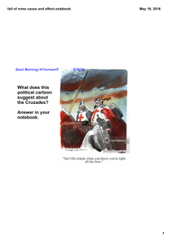 fall of rome cause and effect.notebook