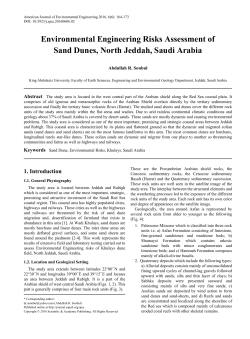 Sand Dune, Environmental Risks, Khulays, Saudi Arabia