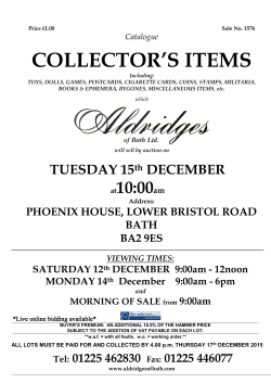 The Catalogue
