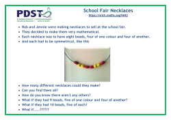 School Fair Necklaces