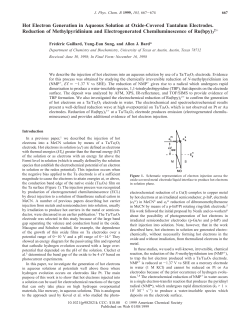 Hot Electron Generation in Aqueous Solution at Oxide