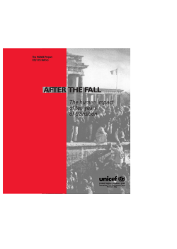 After the Fall: The Human Impact of Ten Years of Transition.
