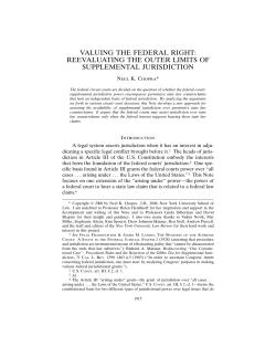 valuing the federal right: reevaluating the outer limits of