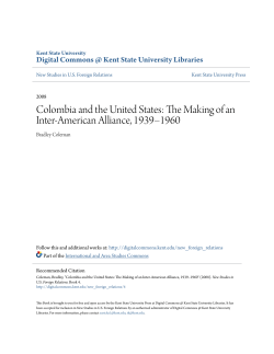 Colombia and the United States: The Making of