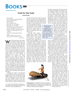 Food for the Gods - Crop Genetics Innovation