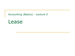 a finance lease