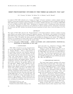 deep photometric studies in the third quadrant: ngc 2467