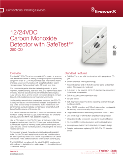 FireworX Data Sheet FX85001-0618 -- Carbon